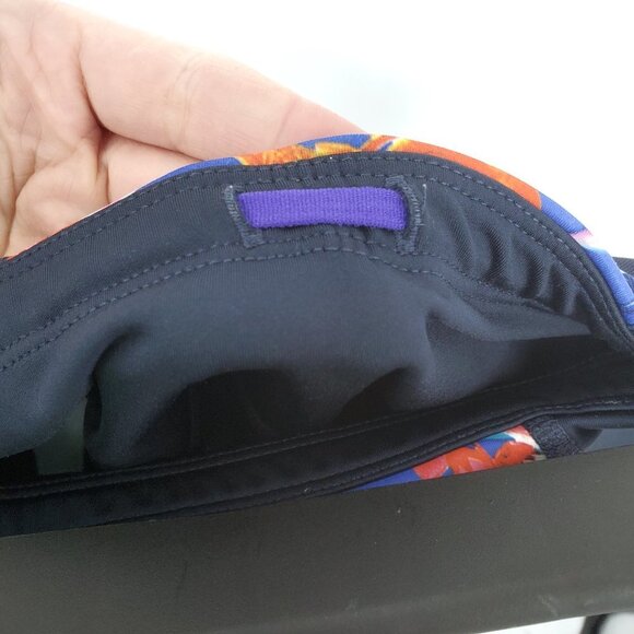 Athleta Tropical Precision High Rise Floral Print Navy Leggings XXS - Picture 9 of 12